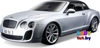 Bburago Модель машины Bentley Continental Supersports Бентли Континенталь