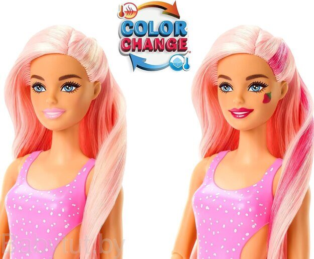 Кукла Barbie Pop Reveal Juicy Fruits Клубничный лимонад HNW41