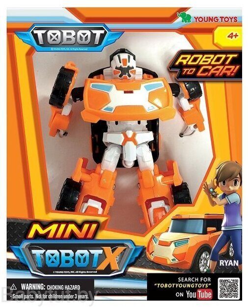 Игрушка из пластмассы Tobot "Мини Тобот Х" 301020
