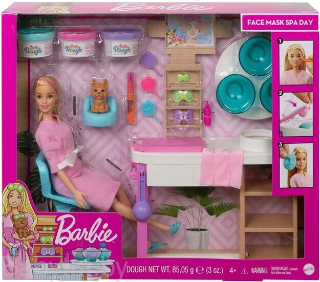Игровой набор Barbie СПА-салон GJR84