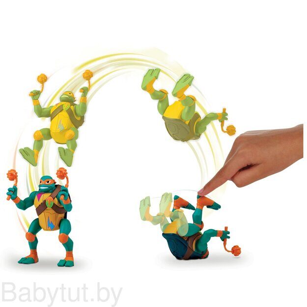 Playmates Игрушка из пластмассы Черепашки-Ниндзя "Микеланджело" серия Rotmnt 81403