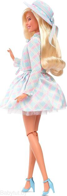 Кукла Barbie The Movie в костюме со шляпкой HRF26