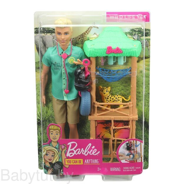 Кукла Barbie Кен Ветеринар GJM33