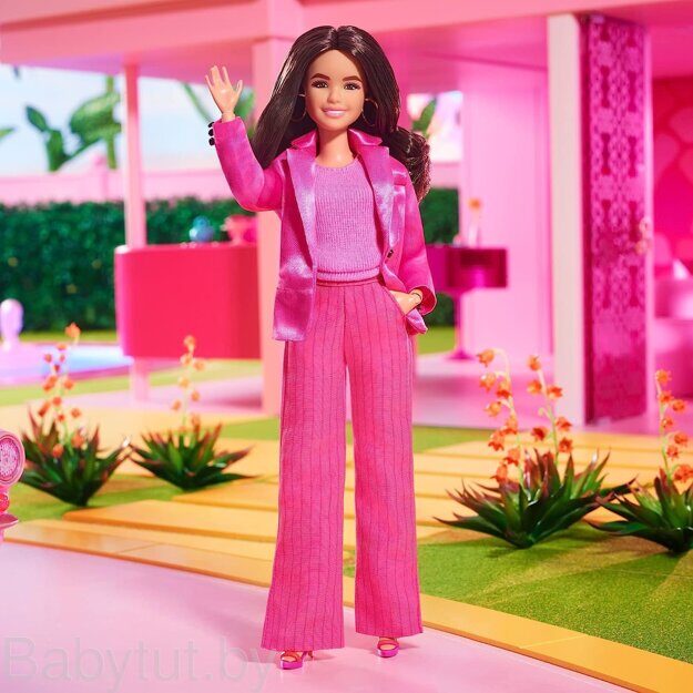 Кукла Barbie The Movie Глория в розовом костюме HPJ98