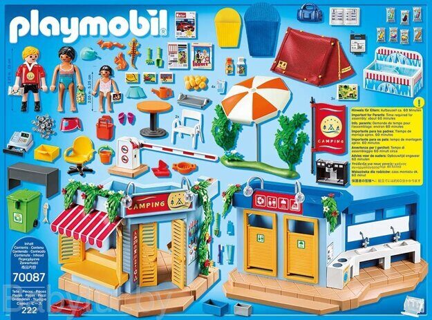Конструктор Большой кемпинг Playmobil 70087