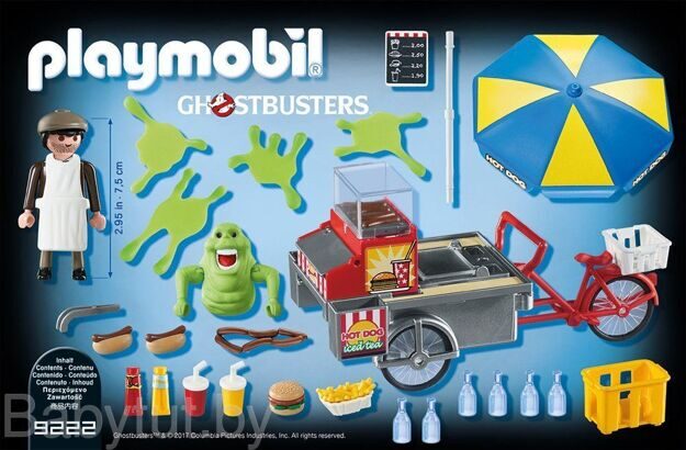 Конструктор Лизун и тележка с хот-догами Playmobil 9222