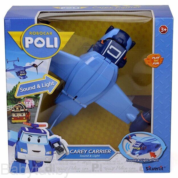 Robocar Poli Игрушка трансформер Самолет Кэри 83359