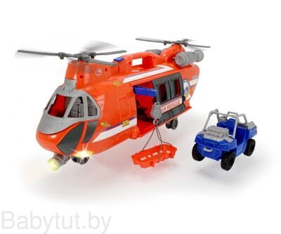 Dickie Вертолет спасателей со светом и звуком Дики 203309000