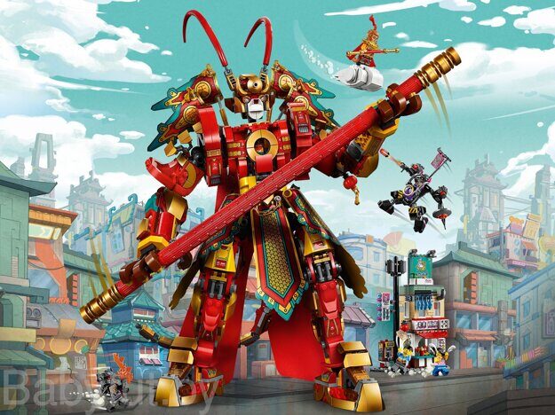 Конструктор LEGO Боевой робот Царя Обезьян 80012