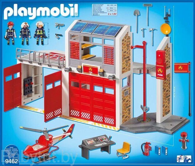 Конструктор Пожарная станция Playmobil 9462