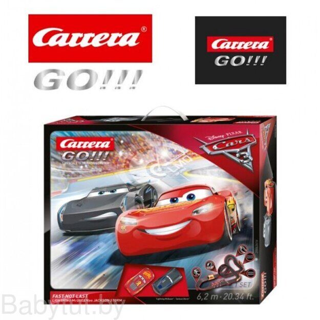 Трек Carrera GO!!! Disney Pixar Cars - Neon Nights Set 62477