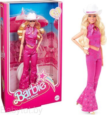 Кукла Barbie The Movie в розовом костюме HPK00