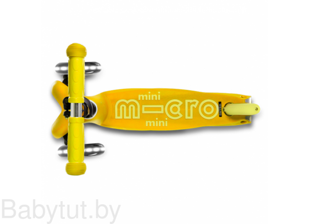 Самокат Micro Mini Deluxe LED Желтый