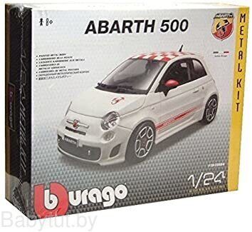 Сборная модель автомобиля Bburago 1:24 - Фиат Абарт 500 (2008)