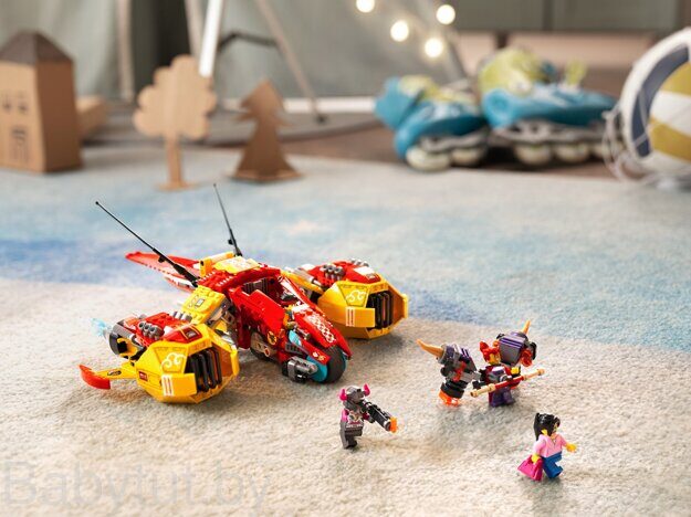 Конструктор LEGO Реактивный самолёт Манки Кида 80008
