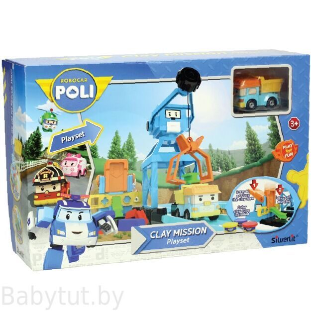Robocar Poli Игровой набор "Цементный завод" 83252