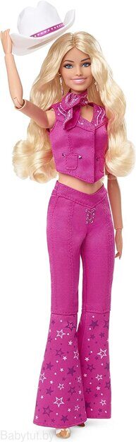 Кукла Barbie The Movie в розовом костюме HPK00