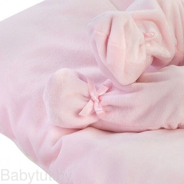 Пупс Llorens Малышка в розовом c одеяльцем 63556