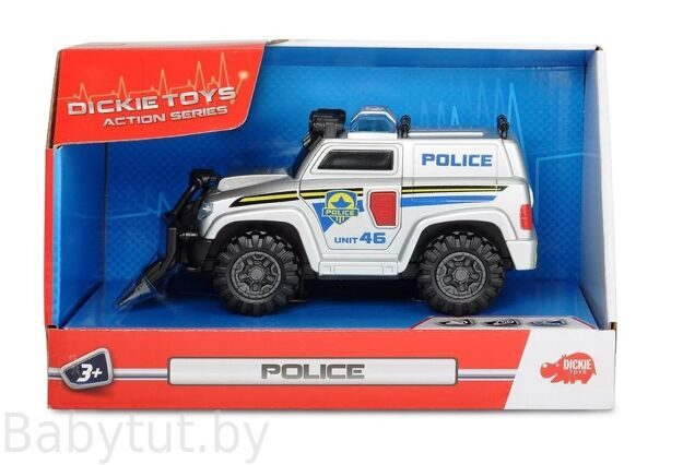 Dickie Полицейская машина со светом и звуком Дики 203302001