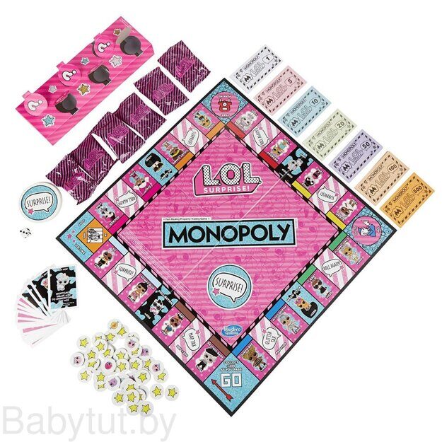 Игра настольная Монополия L.O.L. Surprise MONOPOLY E7572