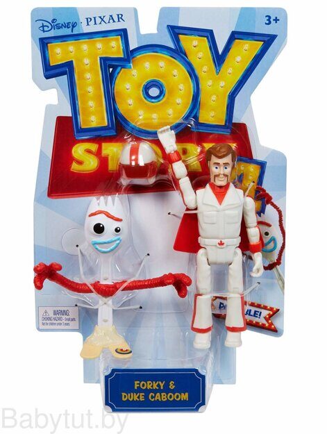 Набор фигурок Дюк Кабум и Вилкинс Toy Story История игрушек-4 GDP71
