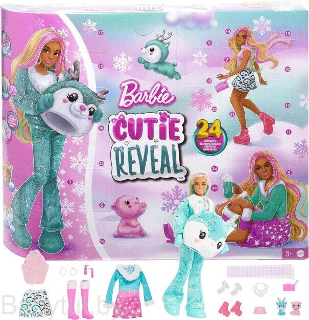 Адвент календарь Barbie Cutie Reveal HJX76
