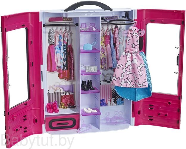 Игровой набор Barbie Шкаф с нарядами DMT57