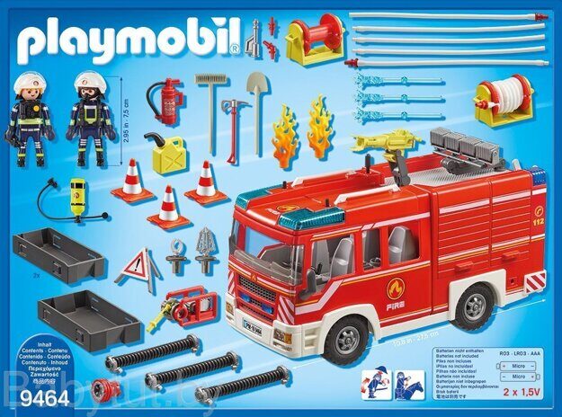 Конструктор Автомобиль пожарников Playmobil 9464