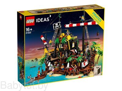Конструктор LEGO Ideas Пираты Залива Барракуды 21322