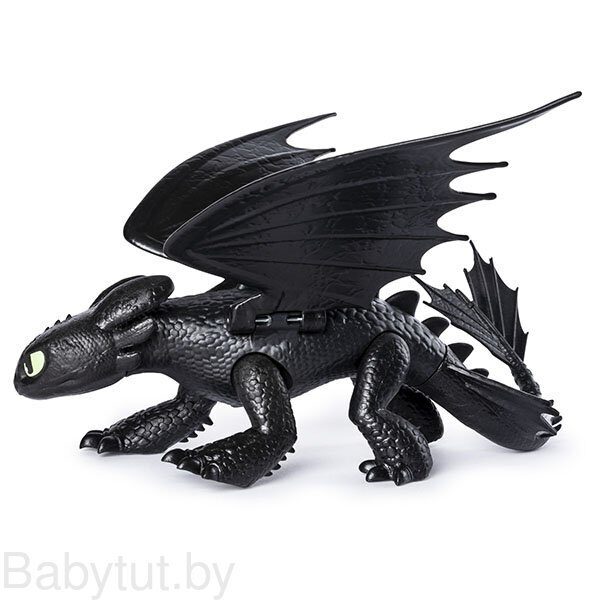 Dragons Дрэгонс Фигурка дракона Беззубик с подвижными крыльями 66620