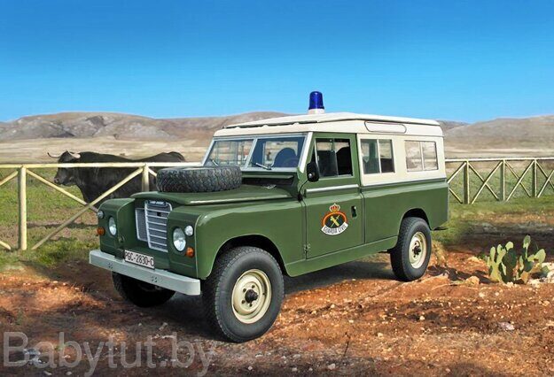 Сборная модель британского внедорожника ITALERI 1:35 - Land Rover SERIES III 109 "Guardia Civil"