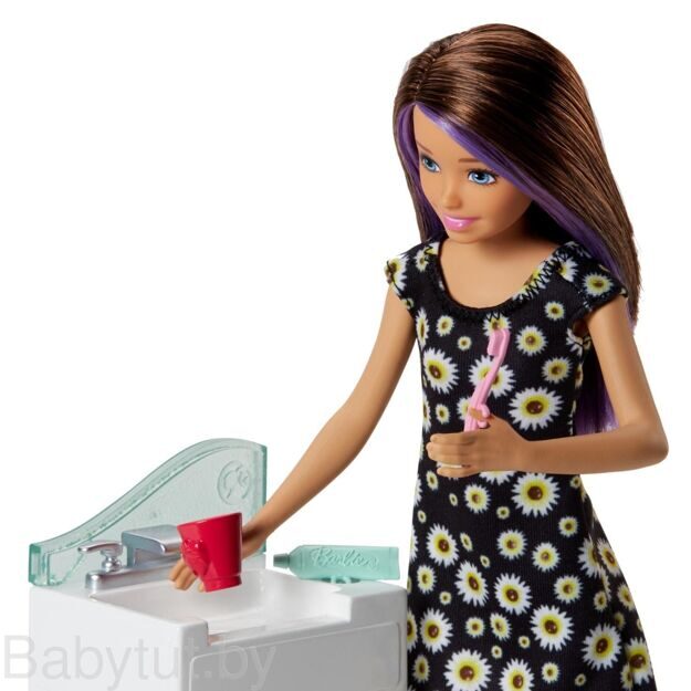 Кукла Barbie Няня FJB01