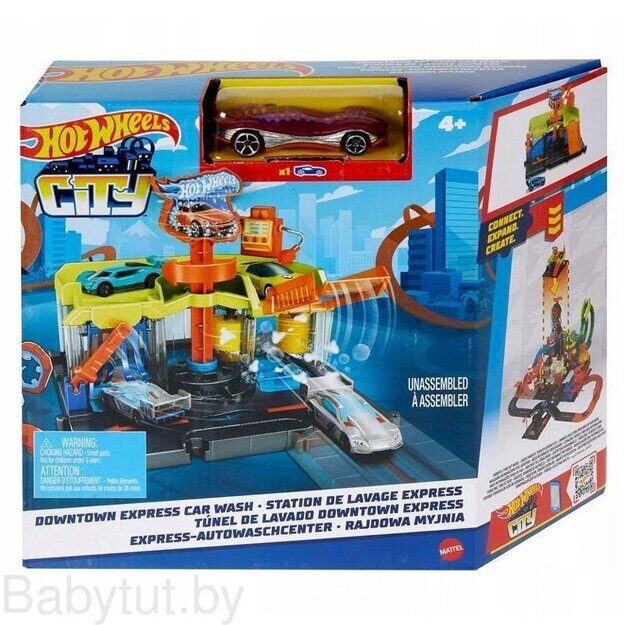 Игровой набор Hot Wheels Мойка HDR27