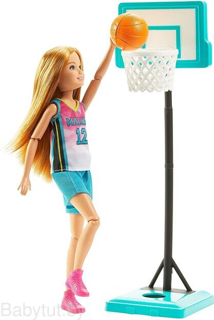 Игровой набор Barbie Стейси Баскетбол GHK35