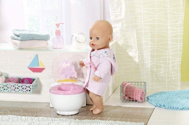 Интерактивный унитаз для куклы Baby born 828373