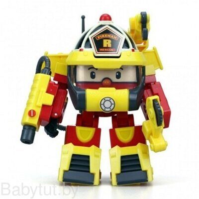 Robocar Poli Игровой набор "Рой трансформер и костюм супер пожарного" 83314