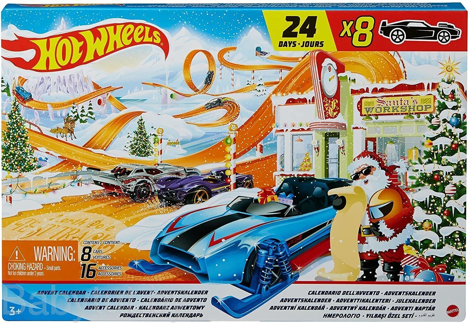 Адвент календарь Hot Wheels (Хот Вилс) GTD78 купить в Минске в  интернет-магазине | BabyTut