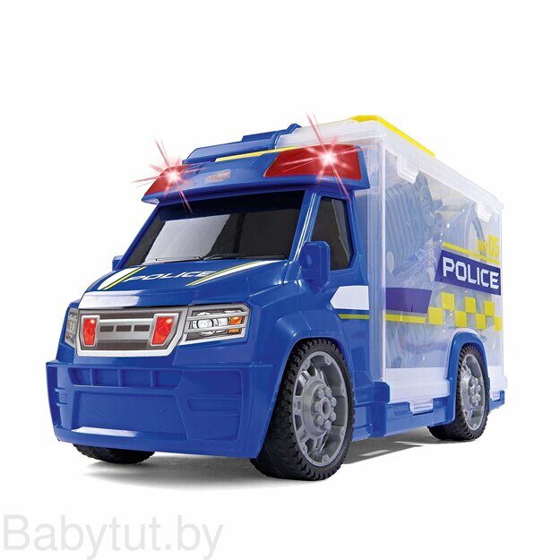 Dickie Полицейская машина со звуком, светом и аксессуарами, 33см