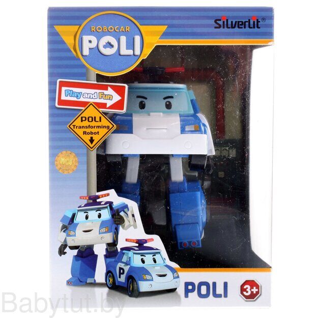 Robocar Poli Игрушка Поли трансформер 10 см 83171