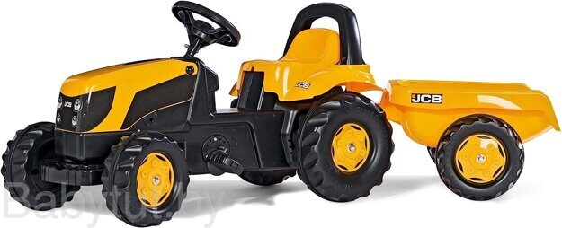 Педальный трактор Rolly Toys RollyKid JCB 012619