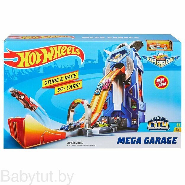 Мега гараж Hot Wheels FTB68 Mega Garage FTB68