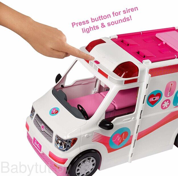 Игровой набор Barbie Машина скорой помощи FRM19