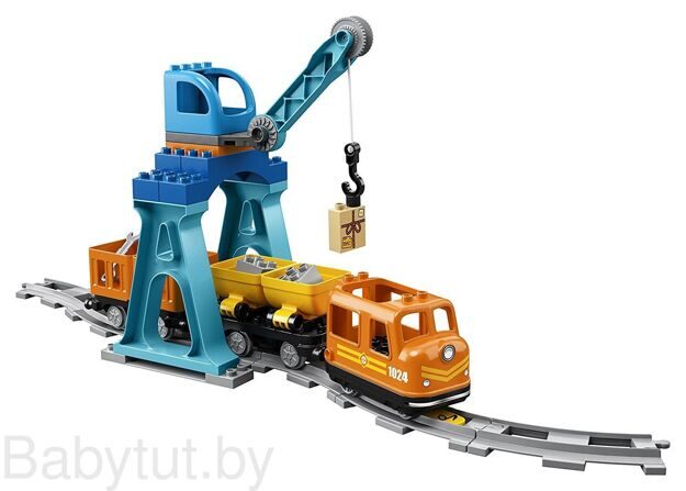 Конструктор LEGO Duplo Town Грузовой поезд 10875