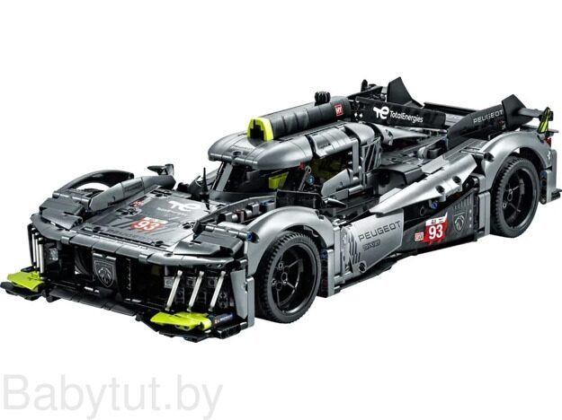 Конструктор Lego Technic Гибридный гиперкар PEUGEOT 9X8 24H Le Mans 42156