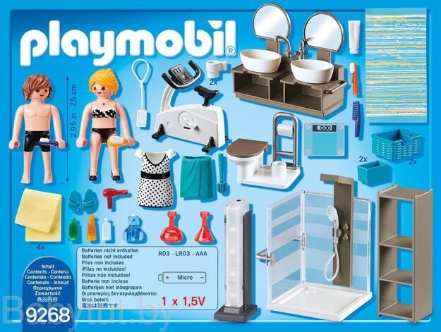 Конструктор Ванная комната Playmobil 9268