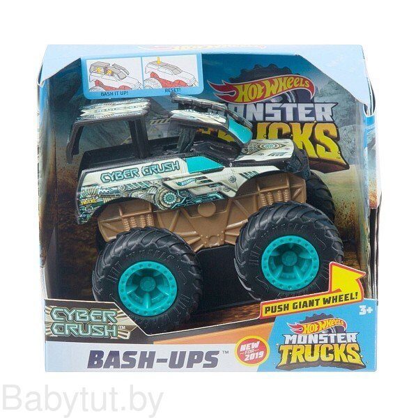 Машинка Hot Wheels Monster Trucks Bash-Ups GCF94