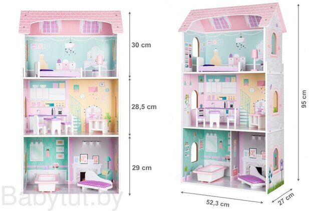 Кукольный домик Eco Toys Jagodowa 4121