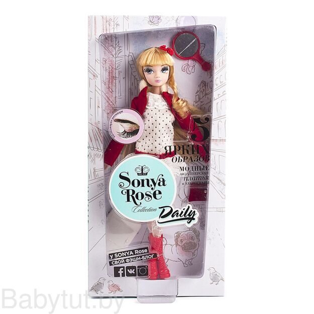 Кукла Sonya Rose в красном болеро серия Daily collection