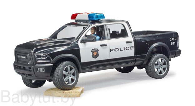 Полицейский пикап Dodge RAM 2500 с фигуркой Bruder 02505