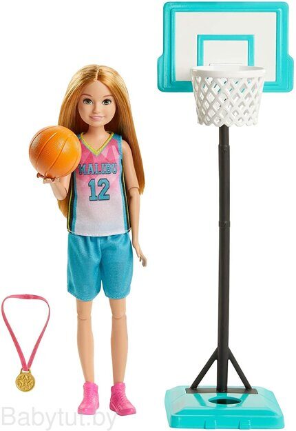 Игровой набор Barbie Стейси Баскетбол GHK35